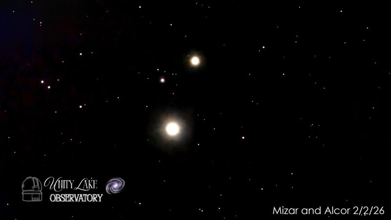 Mizar and Alcor