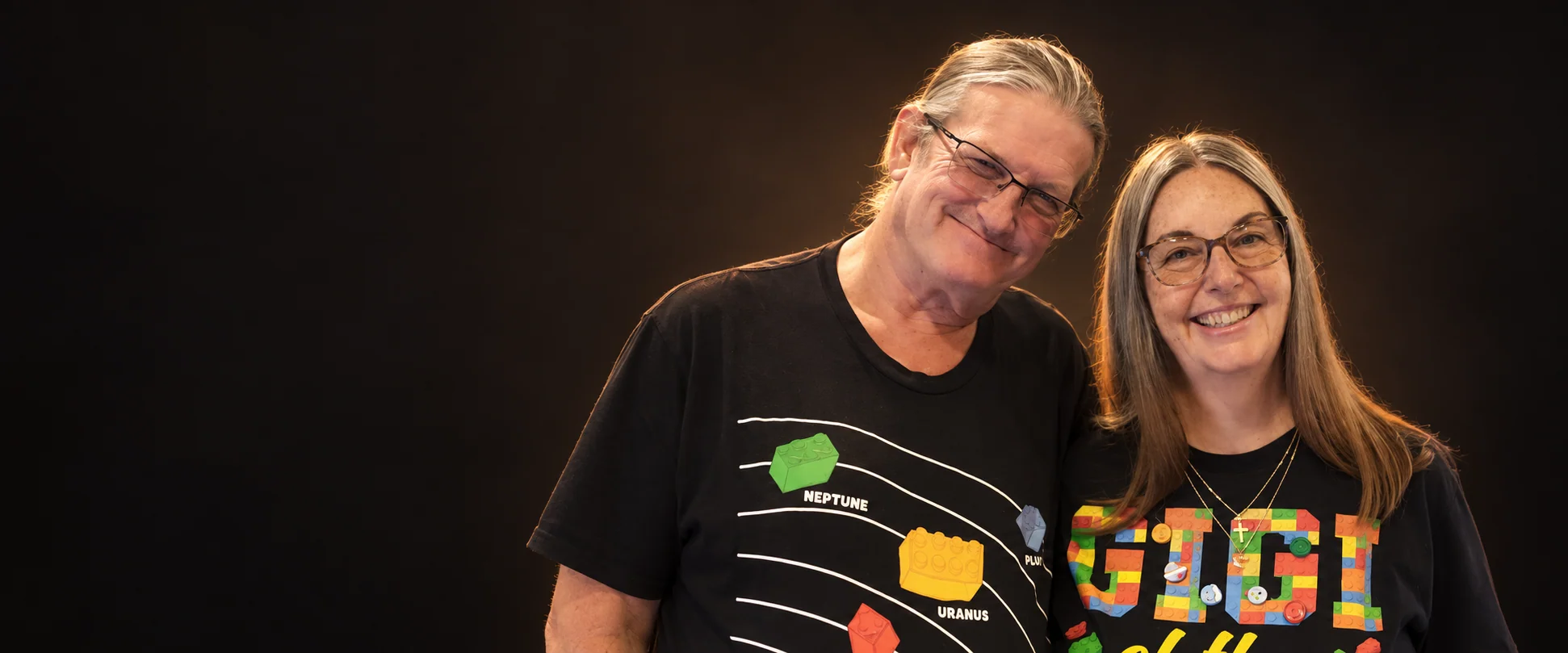 Ken and Tina Knorr smiling together