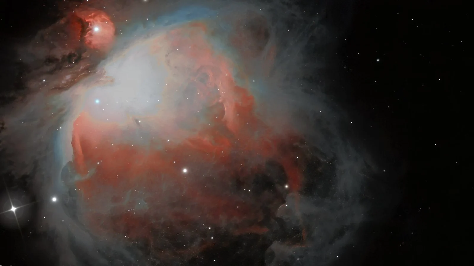 The Orion Nebula, photographed by Ken Knorr